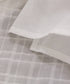 sheer check 2way gathered blouse