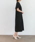 laced handkerchief sleeve one-piece