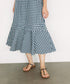 gingham check 2way dress