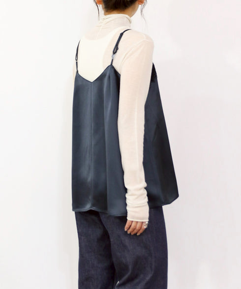 【10/23発売予定】16G sheer wool high neck knit