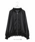 【SOI-MeME】eyelash lace satin reversible blouson