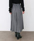 【再入荷】glen check box tuck skirt