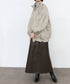 【再入荷】 volume sleeve taffeta mid-blouson