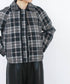 【SOI-MeME】check lame jacquard jacket