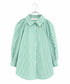 modern strip volume sleeve shirt