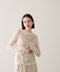【SOI-MeME】pearl lame lace cami-bolero