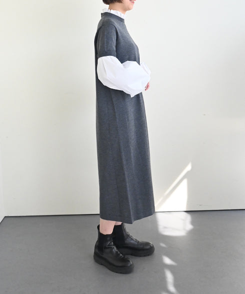 【再入荷】14g wool 2way sleeve one-piece