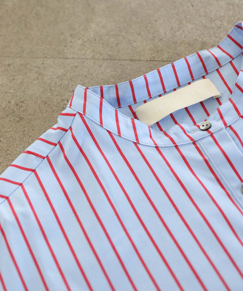 <9/4発売>spiral ruffle modern blouse