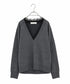 14G wool layered scallop-lace top