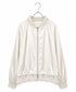 【SOI-MeME】eyelash lace satin reversible blouson