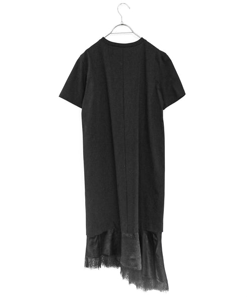 eyelash lace hem cut-one-piece