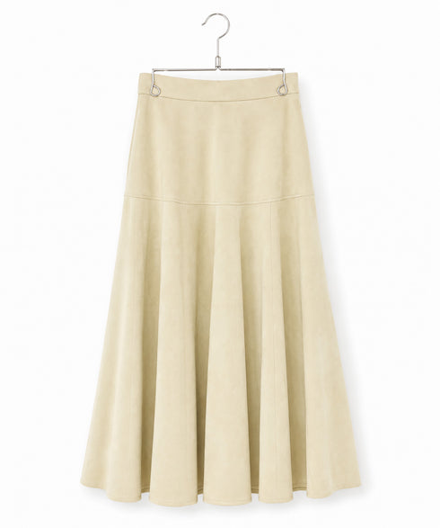 eco-suede circular skirt