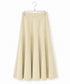 eco-suede circular skirt