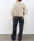 【SOI-MeME】diamond tuck embroidery blouse