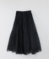 【再入荷】sheer starched cotton gather skirt