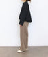 <9/4発売>pearl hem lace flare shirt