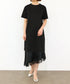 eyelash lace hem cut-one-piece