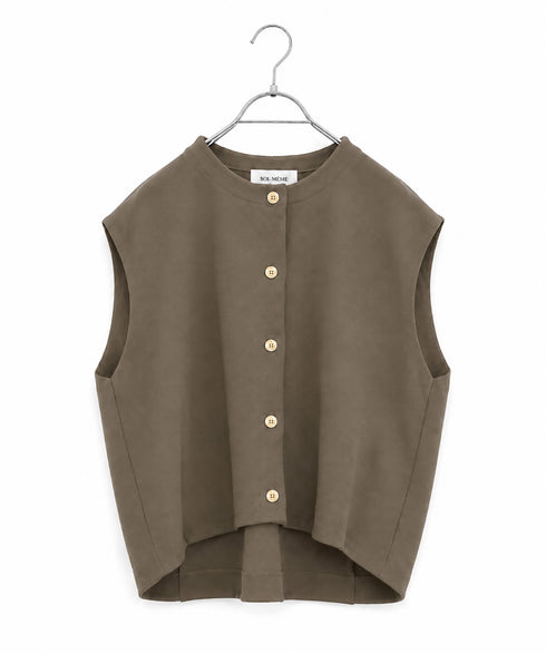<8/28発売>【SOI-MeME】viscose knit vest