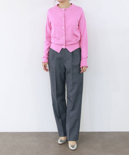 cotton cashmere bijou cardigan