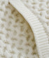 polyester honeycomb knit blouson