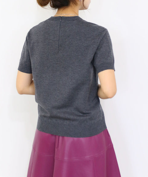 【先行予約1000ポイントプレゼント】14G wool 2way sleeve top