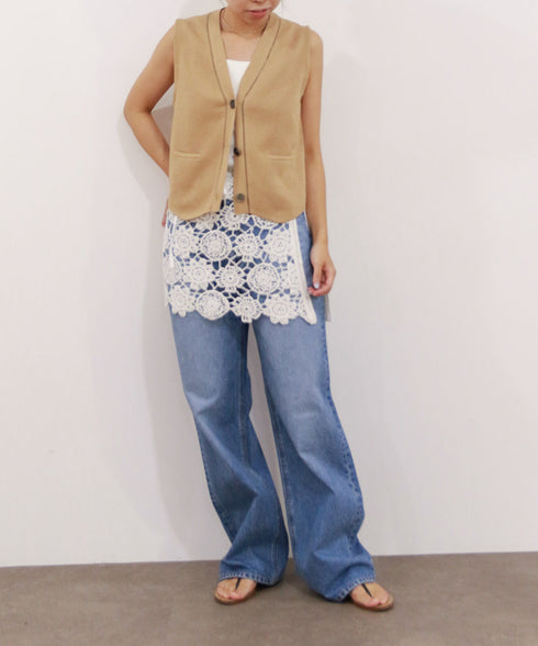 2way crochet knit camisole