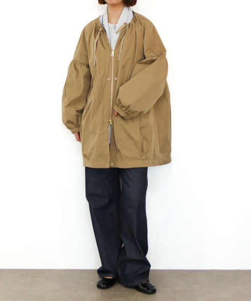 【先行予約10%】2way length taffeta blouson