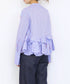 <9/4発売>spiral ruffle modern blouse