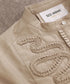 【SOI-MeME】diamond tuck embroidery blouse