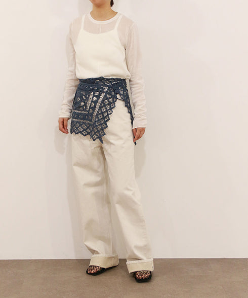 batten lace camisole