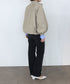 pleats twill blouson
