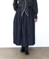 <8/28発売>denim barrel skirt
