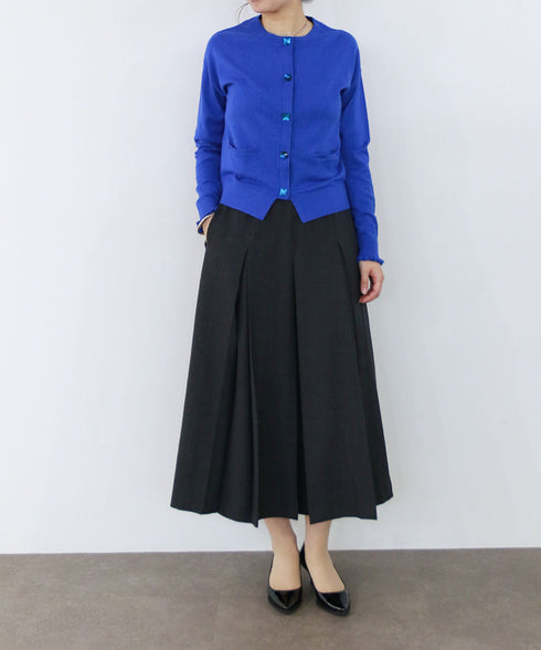 cotton cashmere bijou cardigan