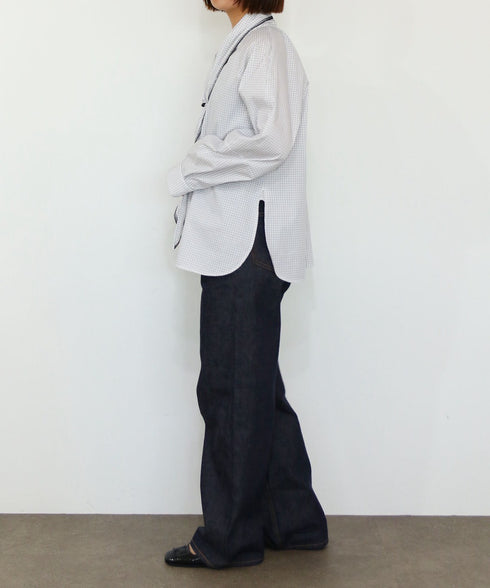 modern tie raglan blouse