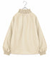 soft eco-leather padded midi blouson