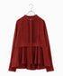 <9/4発売>tuck frill flare shirt