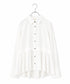 <9/4発売>tuck flare shirt