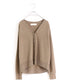 16G lame knit raglan cardigan