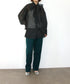 sheer velour 2way tie shirt