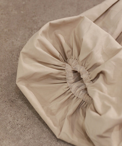 【SOI-MeME】diamond tuck embroidery blouse