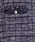 boucle tweed knit jacket