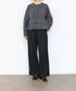 【10/23発売予定】layered taffeta knit jacket