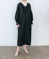 【再入荷】 pleats jabot dress