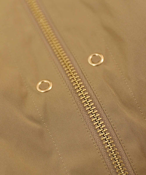 【先行予約10%】2way length taffeta blouson
