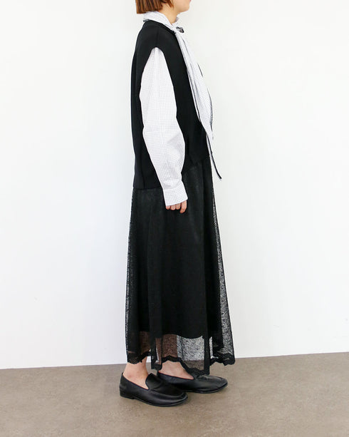 <8/28発売>【SOI-MeME】viscose knit vest