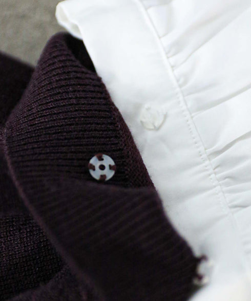 【先行予約1000ポイントプレゼント】14G wool 2way sleeve top