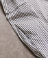 modern strip volume sleeve dress