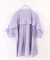 sheer raffle pintuck blouse