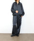 【SOI-MeME】eyelash lace satin reversible blouson