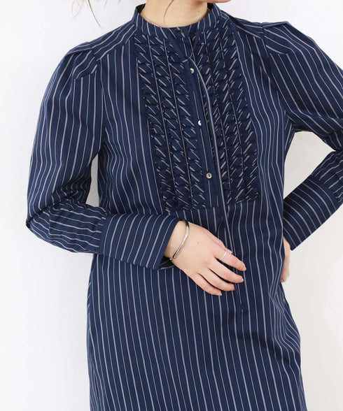 【再入荷】tuck frill strip one-peace